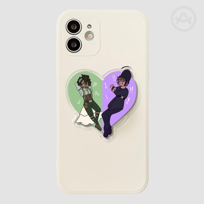 Phone charms!! (Ship not canon!)